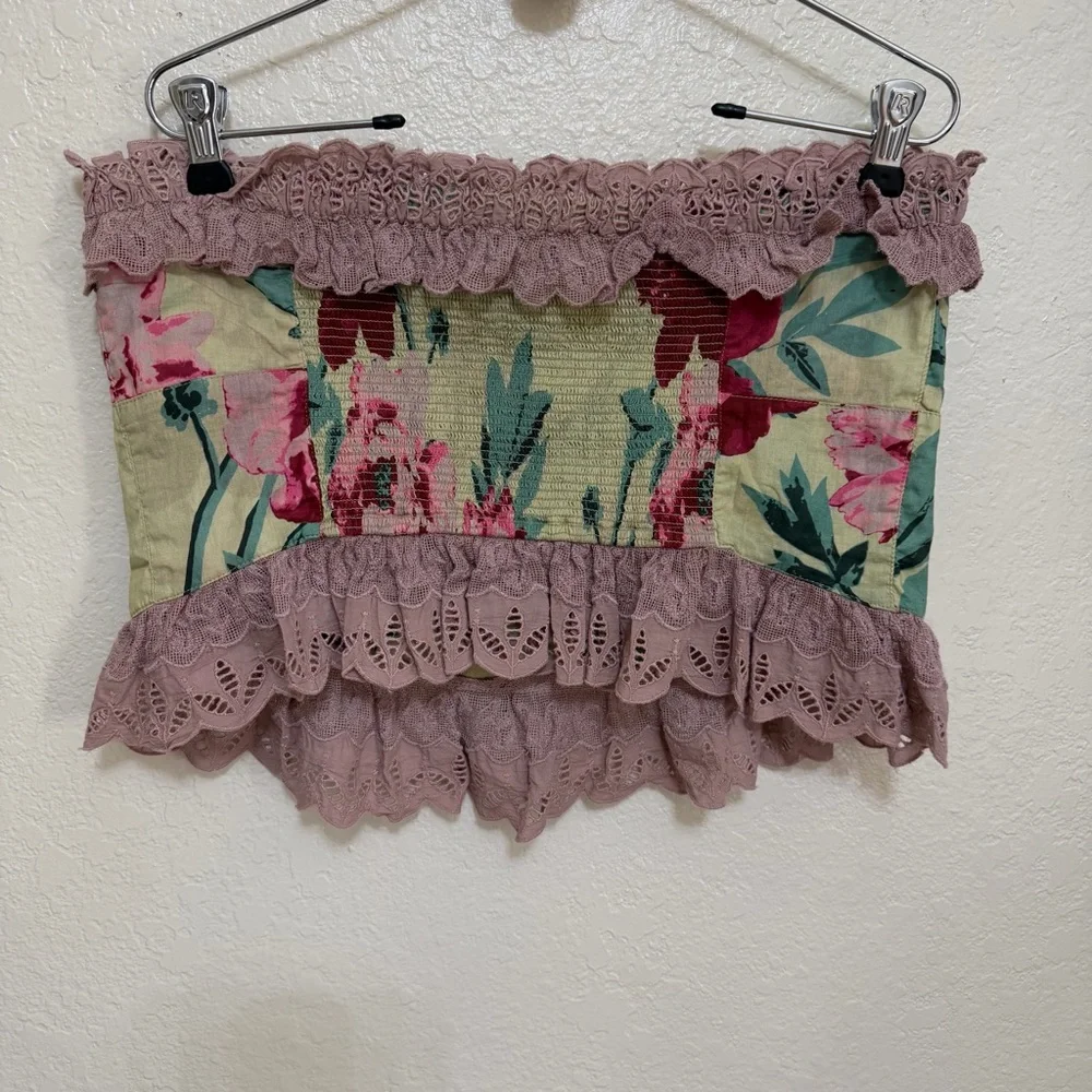 New Free People Dolly Tube Cropped Top size M - Picture 9 of 9